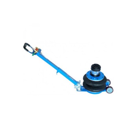 Pneumatic jack AE & t08102A, 2 t, 2-secto, with a pen, 125-300 mm, support 102 mm