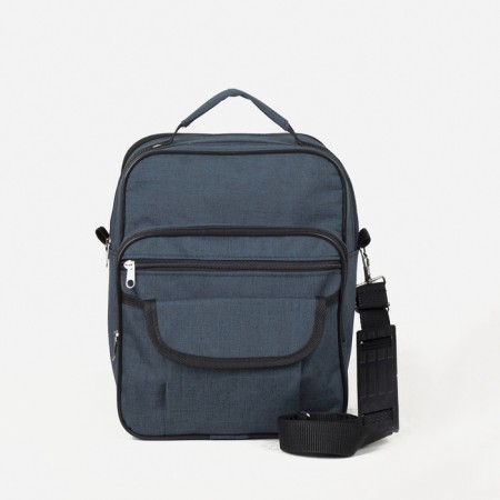 Male bag, "ZFTS", blue color