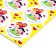Stick for flowers and gifts "Love is...", yellow, 16 × 9.5 cm