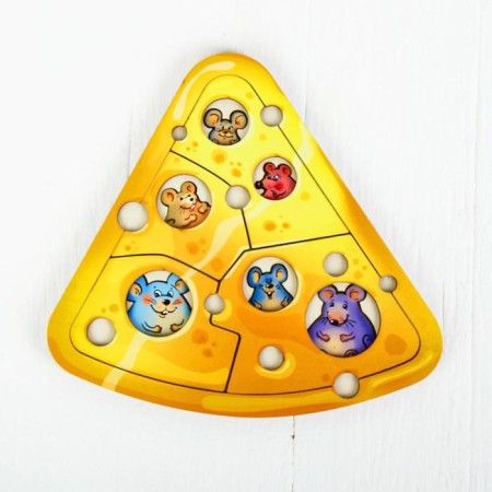 Puzzle "cheese and mouse"-2