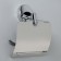 ACCOONA A11005 lid holder for toilet paper, chrome color