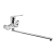 Bus mixer by BY C6 L5014, single -leaf, long spout, without watering can, chrome