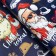 Glossy packaging paper "Kaifusha Santa", 50 x 70 cm