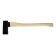 Calun cast scrap, wooden ax, 3.5 kg