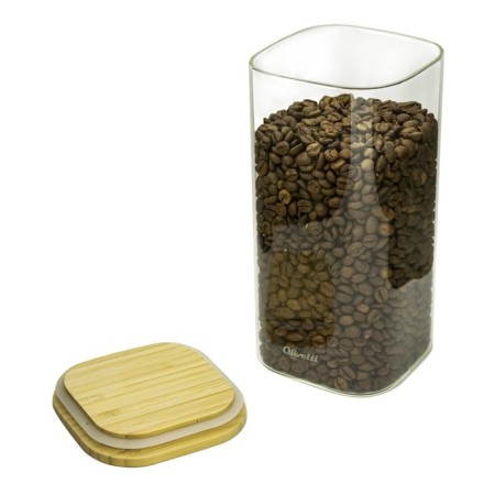 Olivetti Vetro GFC153, cover for storing bulk products, with a lid, 1,500 ml-5