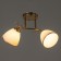 Chandelier 2025/2 E27 60W gold 46x28x26 cm Bayerlux
