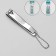 Pedication nippers, 8 cm, on blist, silver color, SLN 604-C