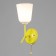 Sconces "Online" (CIL.) 1x15W E27 Model: BR 02078 yellow 10.5x15x27cm