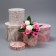 A set of hats for colors 4 in 1, gift packaging, “texture”, 14 x 13 cm - 20 x 17.5 cm
