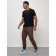 Cargo jeans men, size 50-52, brown color