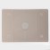 Rug with marking of the share "cappuccino", silicone, 70 × 50 cm, beige color