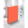 Folder with A4, 700 μm, 27 mm, calligrata duble neon, inner pocket, up to 180 sheets, orange neon