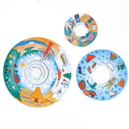 Puzzle Piramid "4 Seasons"-2