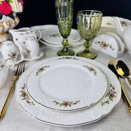 A set of lenardi plates "Dominica", D = 20 cm, 6 pcs