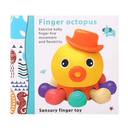 Developing, sensory toy "Octopus"-8
