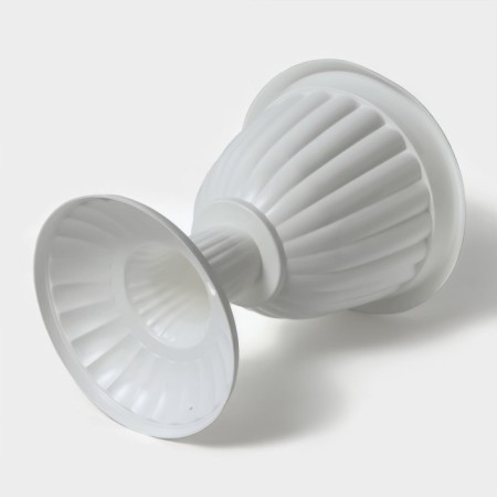 Street Kashpo on the leg is high "jasmine", 12 l, white color-4