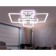 LED ceiling LED with Ambrella Light, Original, Fa5307, 6XLED, 176 W, 13200LUM, 3000-6400K, Chromium color.