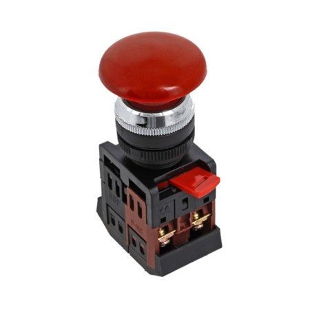 EKF PBN-AEA-R button, red color