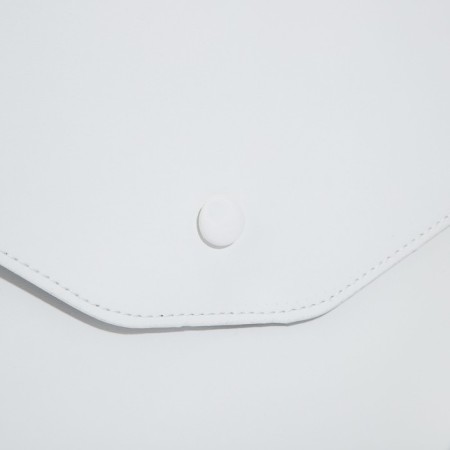 Bag-clate on the magnet, strap on the wrist, white color-4