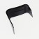Women's wallet on the button, black color