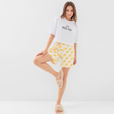 Women's pajamas (T-shirt and shorts) KAFTAN DUCK RR 40-42-4