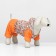 Combines for animals "Orange", fleece, 2XL (DS 34-36, Osh 34-36, OG 44-48 cm)