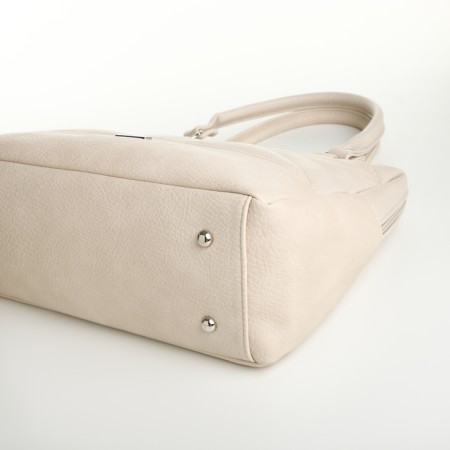 Women's bag with lightning, white color-5