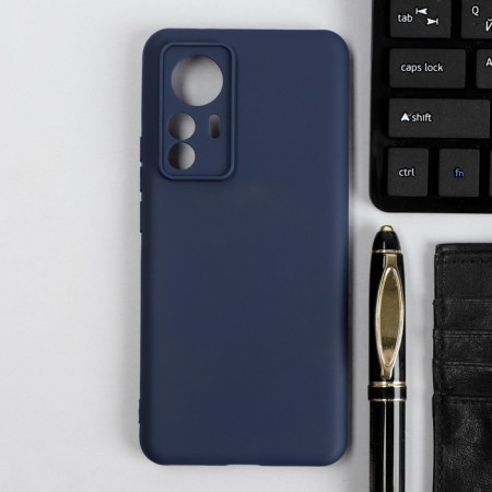 Ibox Case case for Xiaomi 12t phone, silicone, camera protection, blue