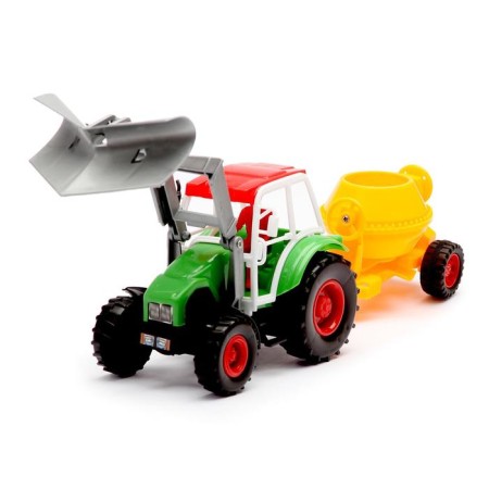 Tractor "Builder" with a concrete mixer, mix-1
