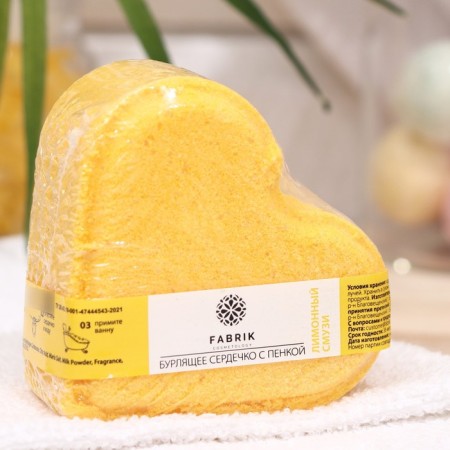 Fabrik Cosmetology Bath Bombing "Lemon Smoothie", 110 g