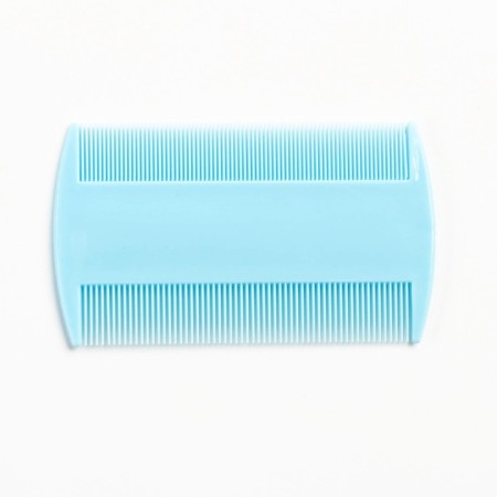 Combing for combing fleas, 8.8 x 5.2 cm, light blue-1