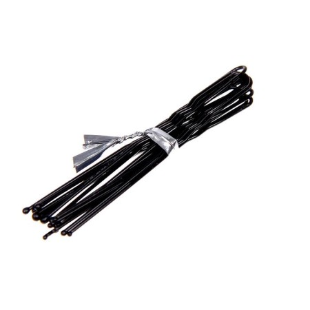 Hair hairpin "Classic" (set 10 pcs) 6 cm, black-2