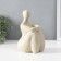 Souvenir Polystone "Lauren Honey" White 11.5x11x19 cm