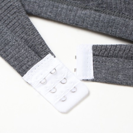 Female set (top, panties) dark gray color, size 44-46-11