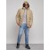 Sports male winter, size 52, beige color