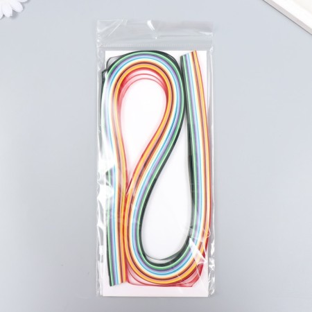 Strips for quilling 144 strips "Amazon" width 0.5 cm length 75 cm-2