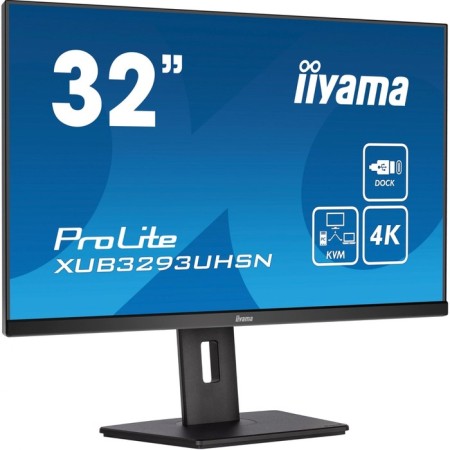 Monitor IIYAMA 31.5 "XUB3293UHSN-B5 Black IPS LED 16: 9 HDMI M/M Matte Has Piv 350CD 178 107352-1