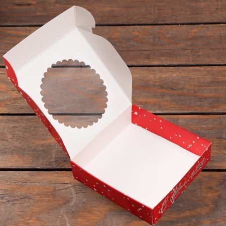 Box "New Year's miracles" 11.5 x 11.5 x 3.2 cm-2