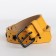 BEARD BELIDARY, width 2.2 cm, eyelets, buckle metal, yellow color