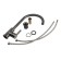 Accoona A4594st kitchen mixer, single -leaf, pour 27 cm, brass, color weapons steel 1082933