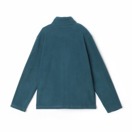 Fleet jumper children, dark-turquoise color, height 140 cm-3