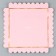 Confectionery box, chest, packaging, pink gamma, 20 x 20 x 20 cm