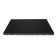 Metal shelf 400x220 mm for storing heavy cargo, wall, black