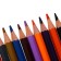 Pencils of watercolor 18 colors, in a cardboard box, sharpened
