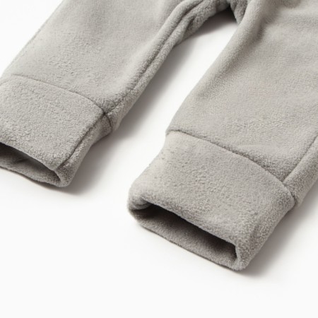 Combine Children's Minaku: Fleece Soft, Gray color, height 128 cm-3