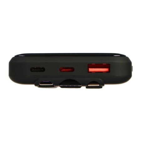 External Maimi Mi56, 10,000 mAh, USB, Type-C, Lightning/Type-C/USB, PD, Black-6
