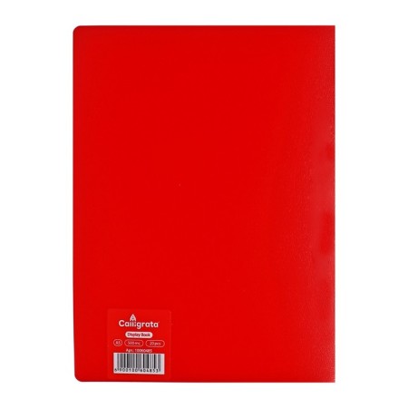 Folder with 20 liners A5, 500 μm, calligrata, texture "Sand", red-5
