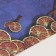 Photophone bilateral cardboard density 350 g "Frosty pattern and orange" 50x50 cm