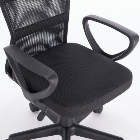 Compact Brabix Jet MG-315, with armrests, black-9