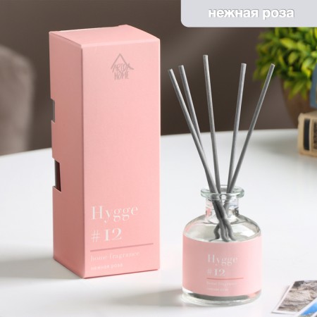 Diffusor "HYGGE" aromatic, 50 ml, delicate rose-6